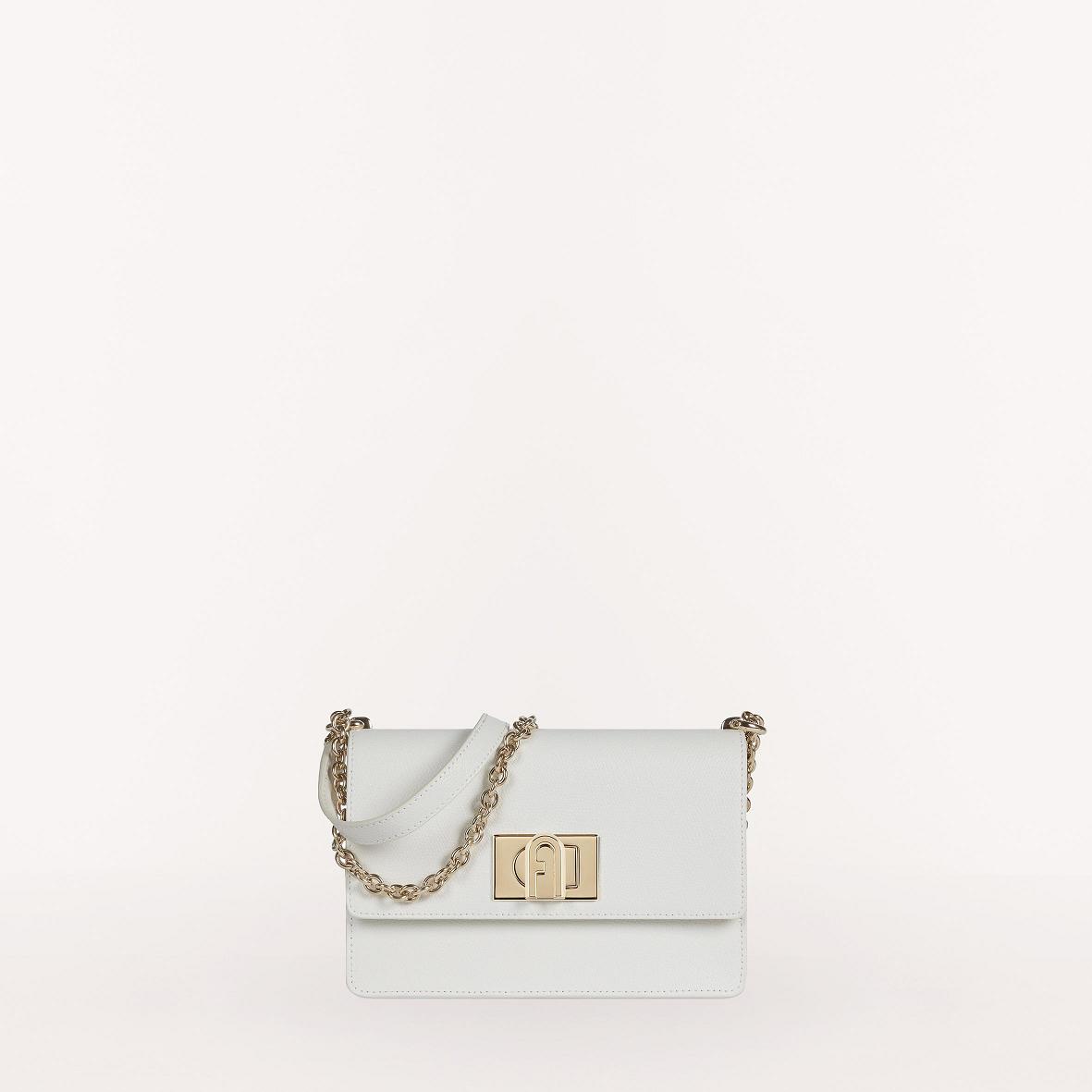 Furla 1927 Vesker Norge - Crossbody Dame Hvite JQH638157